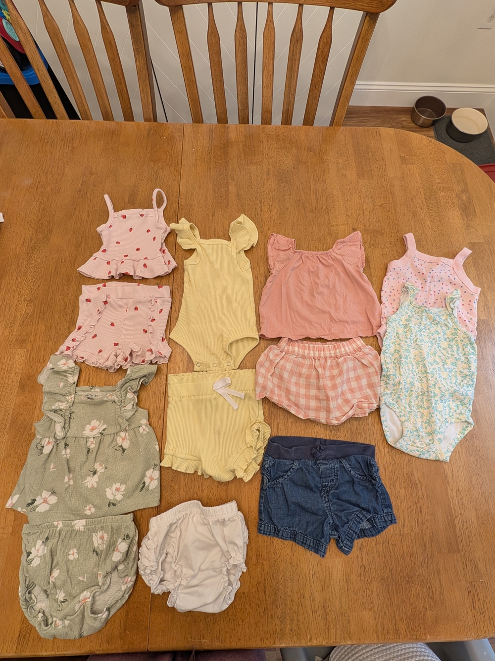 Girls Summer Clothing Bundle 6-9/9 months
